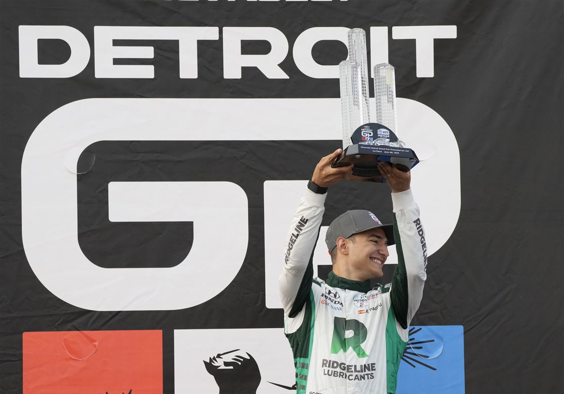 Alex Palou wins Detroit Grand Prix in IndyCars return to downtown track The Blade photo image