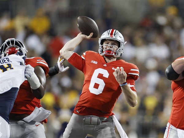 Ohio State coach Day hopes a starter emerges from QB pair but isn t