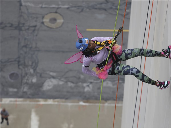 Rappelling fund-raiser will support local cancer patients
