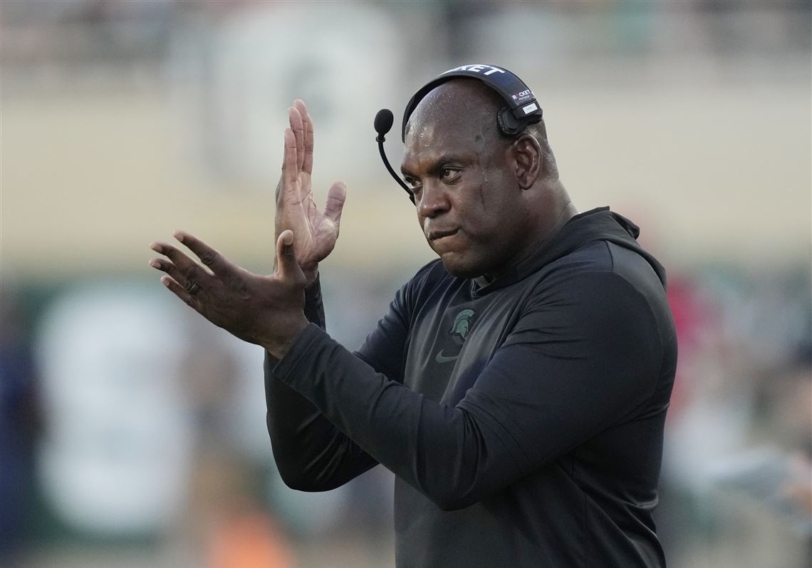 Michigan State tells football coach Mel Tucker it will fire him for misconduct with rape survivor The Blade photo