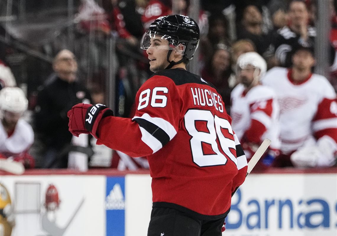 Jack Hughes' two goals lead Devils to 4-3 win over Red Wings in season  opener
