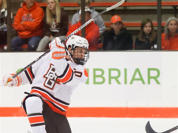 Bowling Green hockey drops first ranked test of season in Eigner's ...