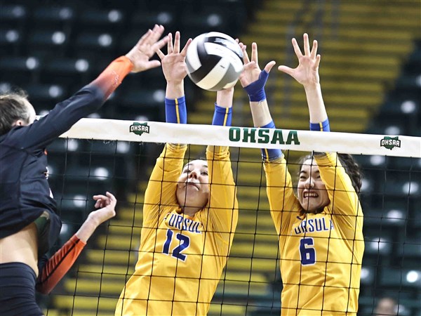 St. Ursula volleyball falls to Olentangy Orange in Division I state semifinal