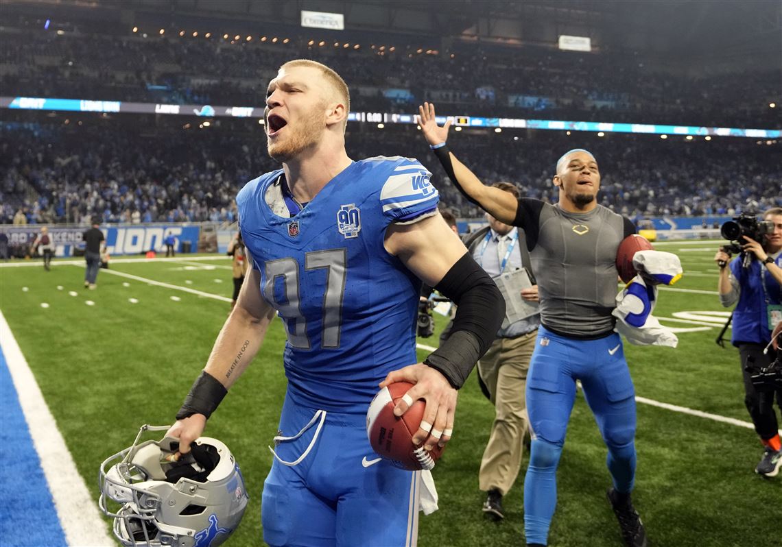 Golf leads Lions to NFC title game with 31-23 win over Bucs