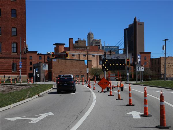 Anthony Wayne Trail approach to downtown Toledo likely to be jammed