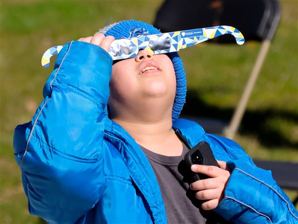 Clouds clearing for afternoon solar eclipse