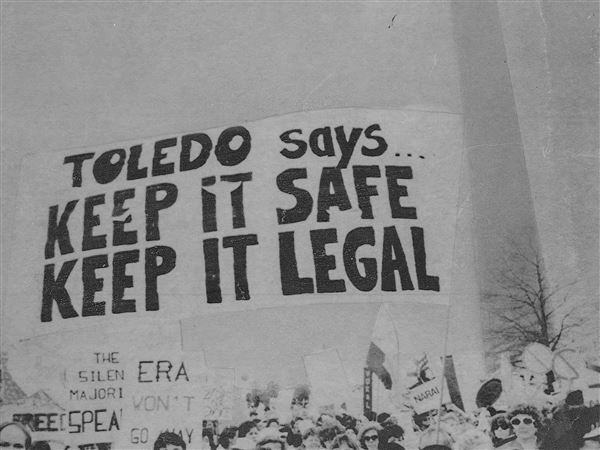 Monday Memories: The sign applies 35 years later for abortion rights advocates