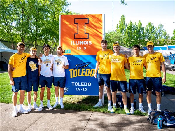 University of Toledo men's tennis falls to Illinois 4-1 in NCAA first round