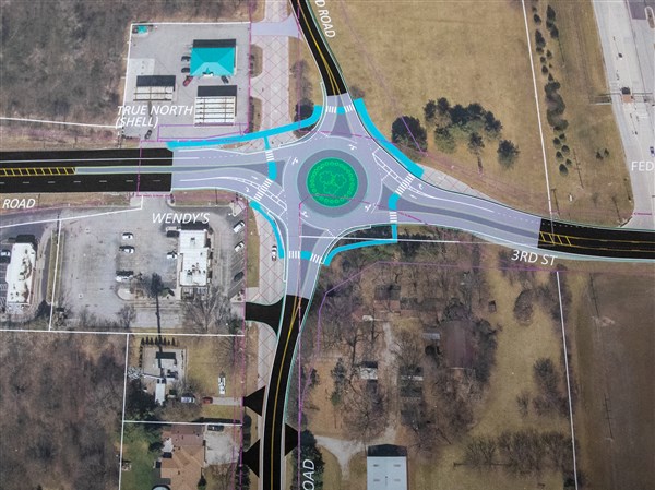 Rossford roundabout questions answered at open house | The Blade