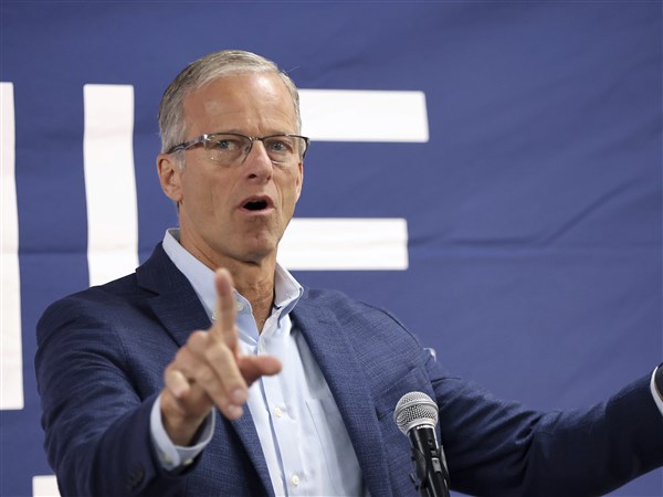 Republican John Thune of South Dakota is elected the next Senate ...