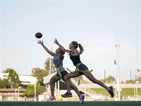 Girls flag football sanctioned as high school sport in Ohio; local interest lags