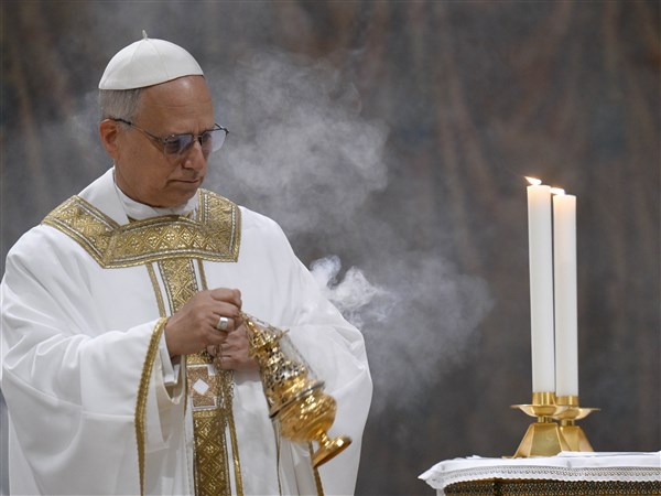 Pope Leo XIV celebrates first Mass as details emerge of how votes coalesced  in secret conclave | The Blade