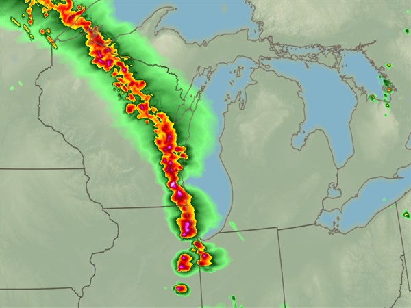 Midwest metros at risk for strong tornadoes as severe weather threat ...