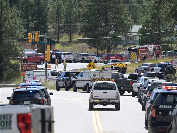 Authorities say student who had been radicalized fired revolver at Colorado school, wounding 2