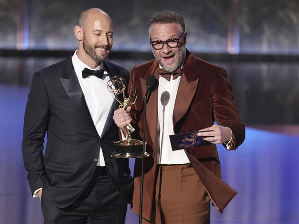 'The Pitt' wins drama Emmy Award as the 'The Studio' breaks Emmys comedy record
