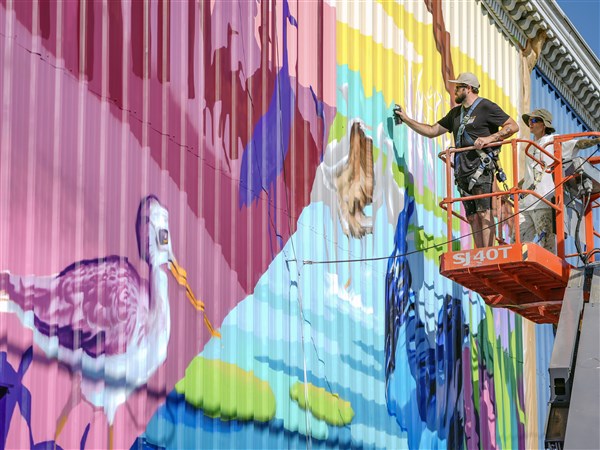 Oak Harbor now features the largest mural in Ottawa County | The Blade