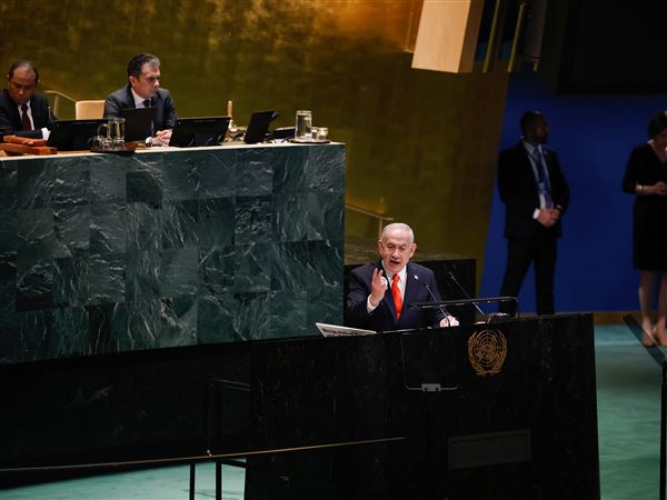 Facing global isolation at U.N., Netanyahu says Israel 'must finish the job'