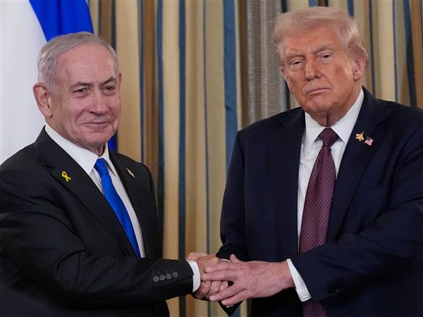 Trump and Netanyahu say they've agreed to a plan to end Gaza war and await Hamas to accept terms