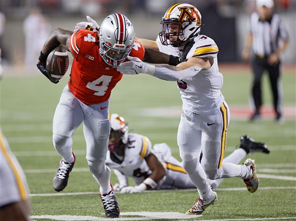 Julian Sayin vodi Ohio State do zmage nad Minnesoto