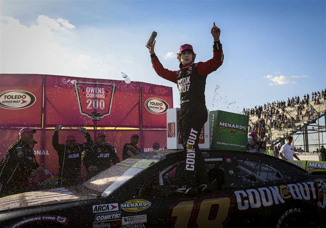 Reaves wins Toledo ARCA race as Queen locks up series title | The