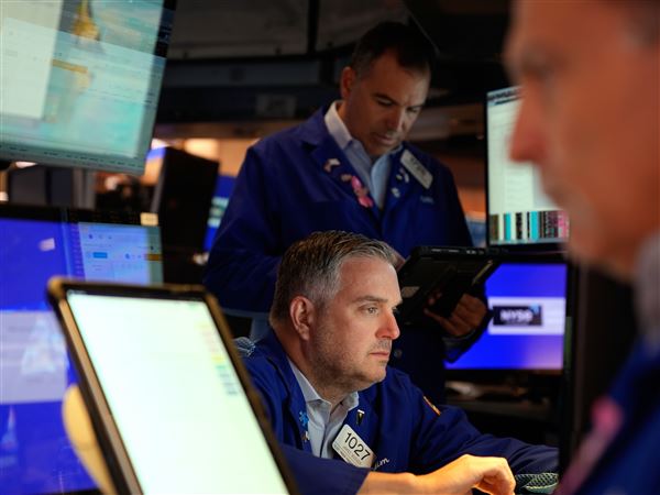 U.S. stocks snap a 7-day winning streak as gold’s price tops $4,000 per ounce