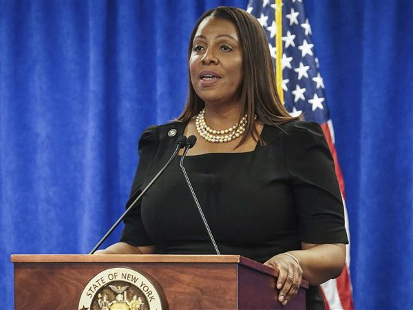 New York Attorney General Letitia James indicted on fraud charge, AP source says