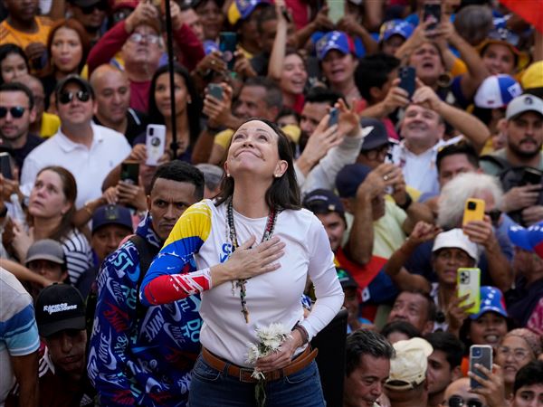 Venezuelan opposition leader Mar&#237;a Corina Machado wins the Nobel Peace Prize
