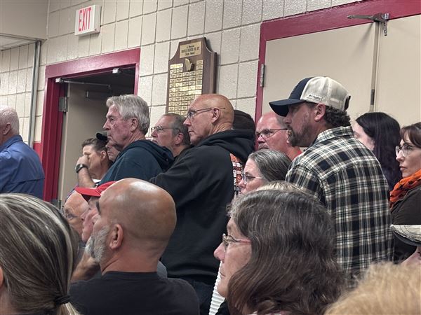 Woodville Township trustees get earful about data center