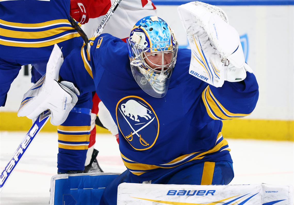 Red Wings’ Winning Streak Shattered: Sabres’ Rookie Goalie Steals the Show in Buffalo