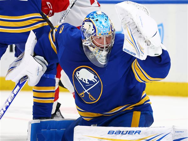 Colten Ellis blestel v svojem debiju v NHL, Sabresi premagali Rdeča krila