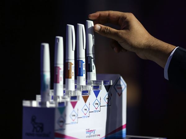 More large employers are covering GLP-1 drugs, like Wegovy, for weight loss, according to a recent survey. 