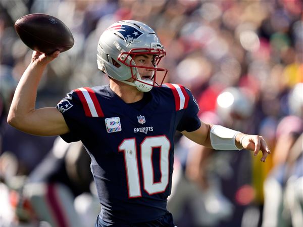 Drake Maye vodi Patriotse do zmage nad Browns kljub petim podiranjem Mylesa Garretta