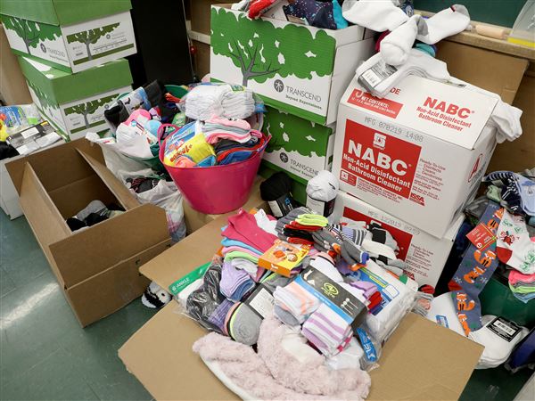 Socks, blankets, period products, handwarmers, and hand sanitizer are among the items wanted for a United Way shelf stocker event slated for Dec. 10 in Toledo.