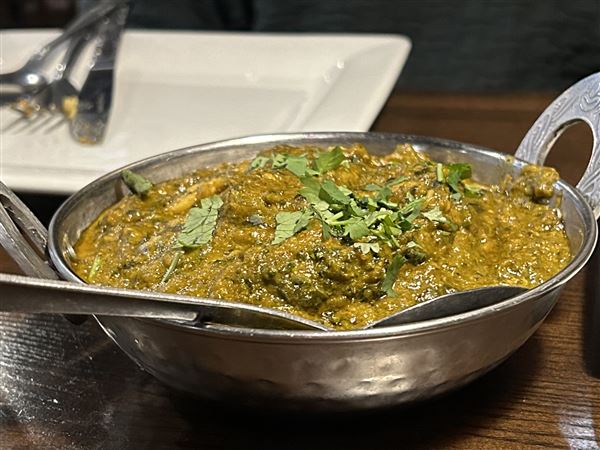 Chicken Saagwala from Tandoor Cuisine of India in Toledo.