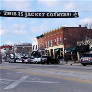 Downtown Perrysburg.