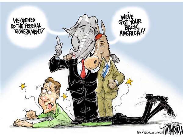 Editorial Cartoon: Tim Hartman: 11/15