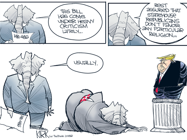 Editorial Cartoon: Kirk Walters - 11/16