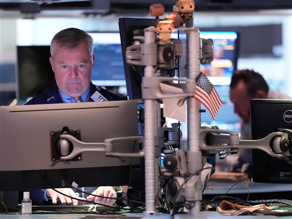 Nvidia, bitcoin and other falling stars drag the U.S. stock market lower