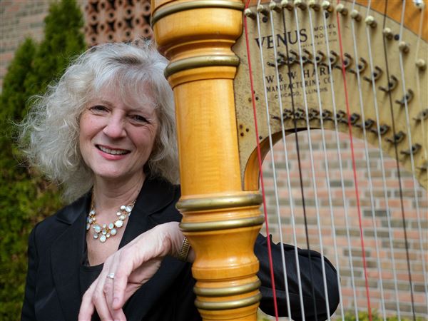 Harpist, art projects part of free winter celebration