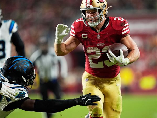 Christian McCaffrey's big night leads 49ers to 20-9 victory over Panthers