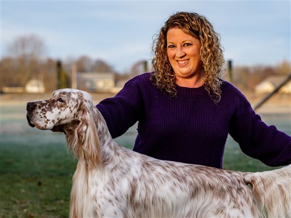 2 local dogs competing in Thanksgiving Day National Dog Show