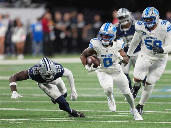 Jahmyr Gibbs rushes for 3 TDs and Lions get much-needed 44-30 win over Cowboys