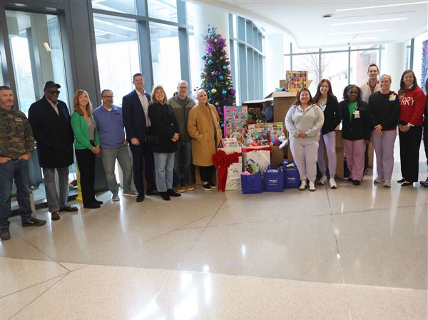 Photo gallery: McKenna’s Christmas Wishes Toy Donation at Toledo Hospital