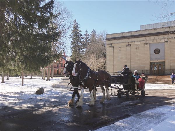 Spiegel Grove to offer horse-drawn sleigh and trolley rides after Christmas