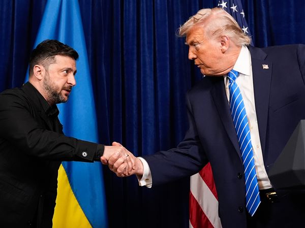 Trump says Ukraine and Russia are 'closer than ever' to peace after talks with Zelensky