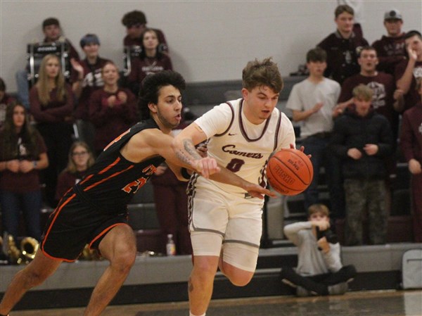 Genoa rolls past Otsego in NBC boys basketball battle of unbeatens