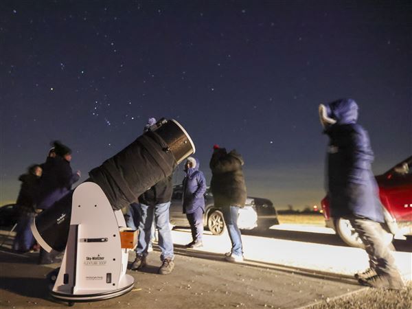 Photo Gallery: Planetary Parade event at Howard Marsh Metropark