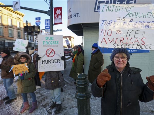 Photo Gallery: Women's March Free America Walkout in Bowling Green