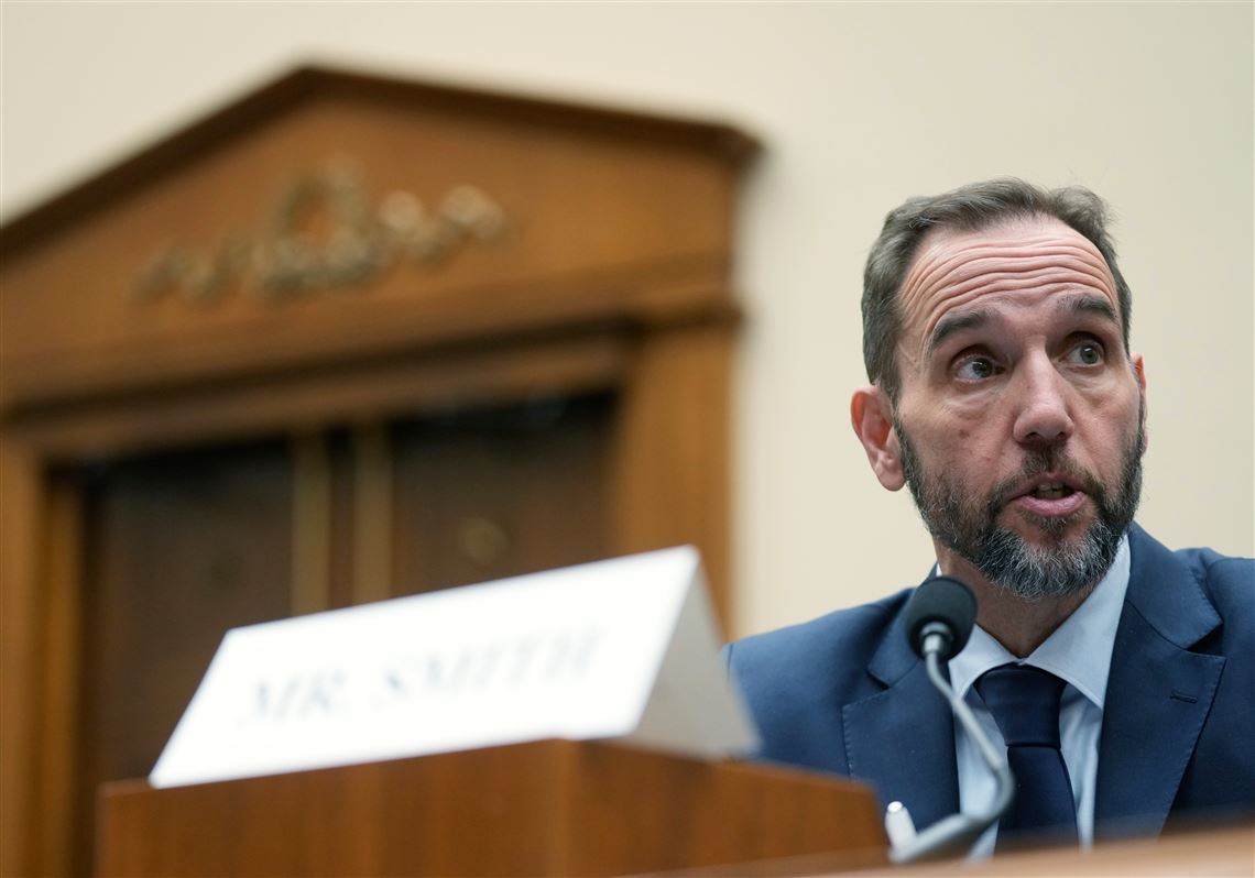 Smith defends his Trump investigations at a House hearing — 'No ...