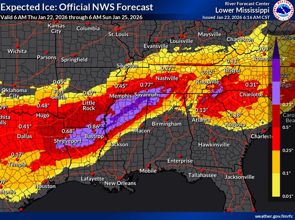 More than half the U.S. threatened with ice, snow and cold in massive ...